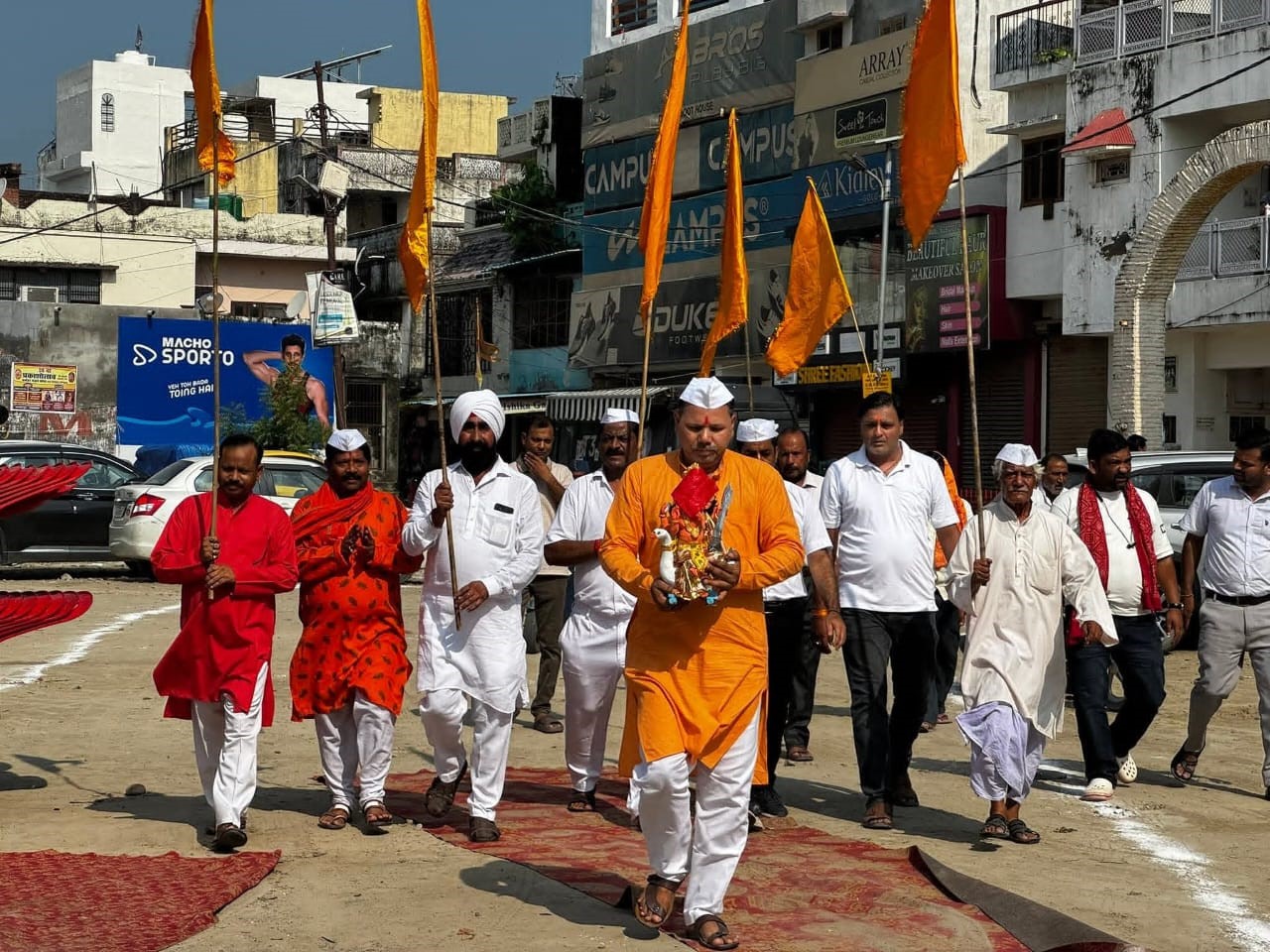 सितारगंज में श्री गणेश पूजन के साथ पांच दिवसीय गणेश महोत्सव शुरू